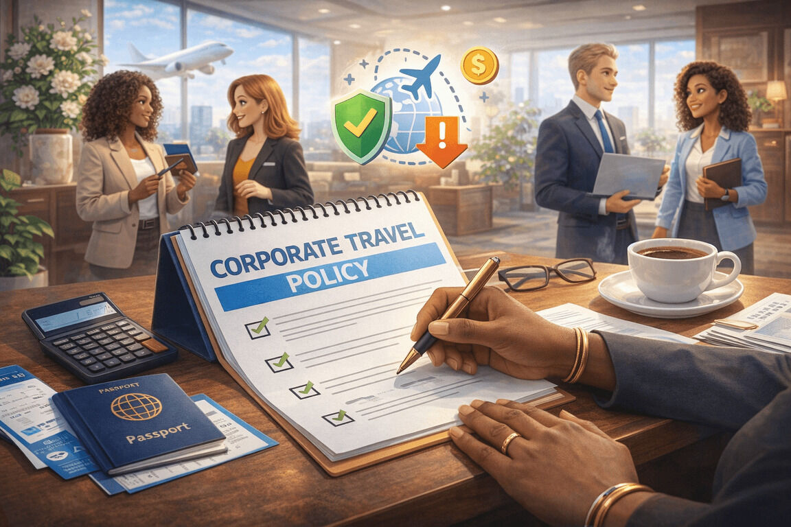 Política de viagens corporativas: como criar e aplicar com eficiência Política de viagens corporativas: como criar e aplicar com eficiência