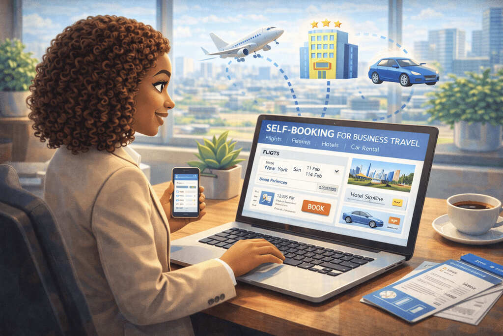 Self booking: o que é e como funciona nas viagens corporativas